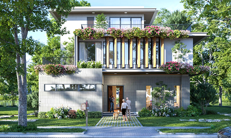 Biệt Thự Eco Retreat: Nơi giao thoa giữa thiên nhiên và cuộc sống hiện đại