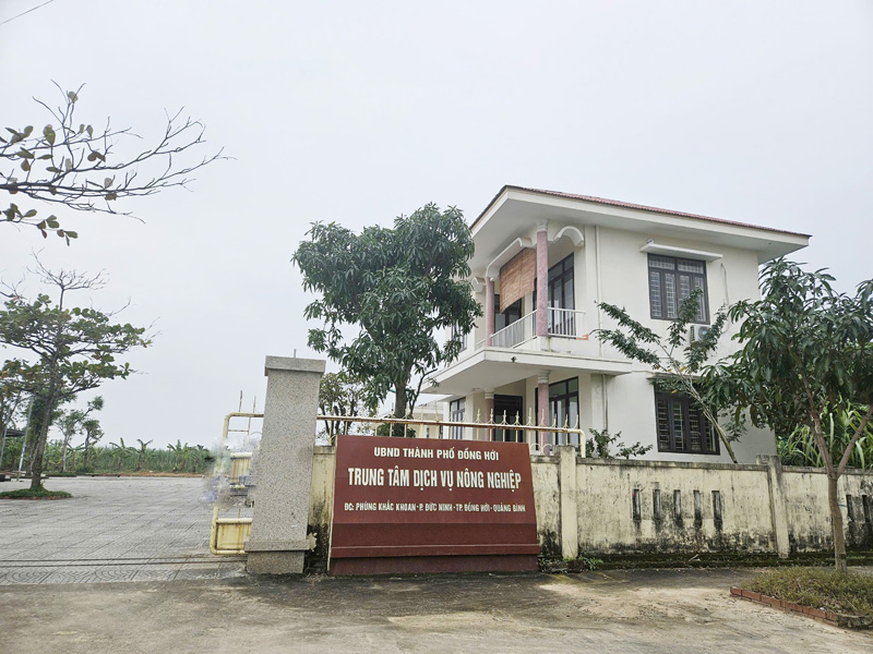 Sai phạm tại Trung tâm Dịch vụ nông nghiệp Đồng Hới: Kỷ luật cảnh cáo đối với giám đốc