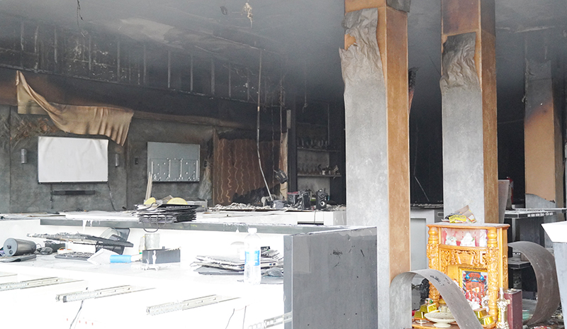 Vụ cháy Cửa hàng Toàn Cầu Luxury Mobile (TP. Đồng Hới): Thiệt hại hàng tỷ đồng