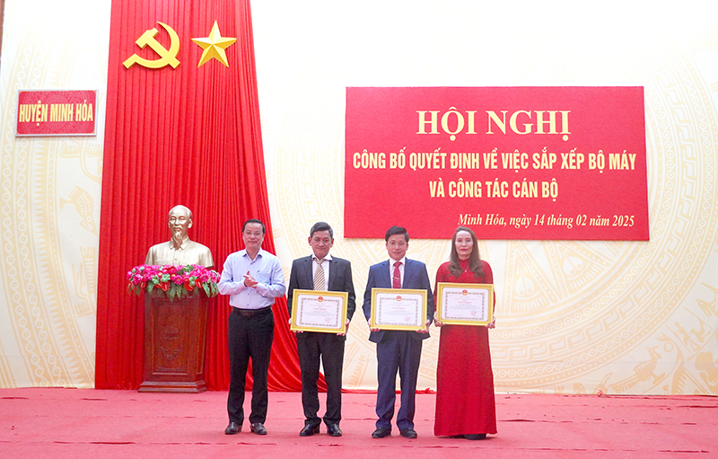 Xây dựng bộ máy tinh gọn, hiệu lực, hiệu quả