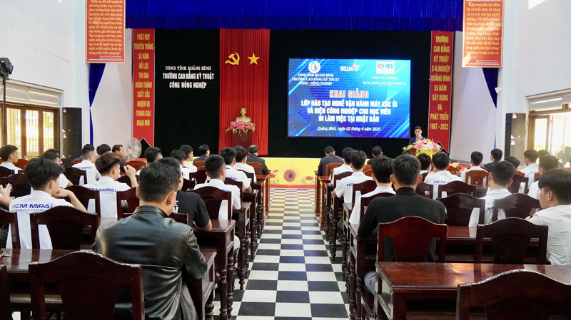 Đào tạo kỹ năng nghề cho học viên đi làm việc tại Nhật Bản