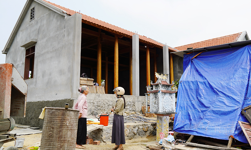 Khởi công 50% số nhà ở cho gia đình người có công với cách mạng