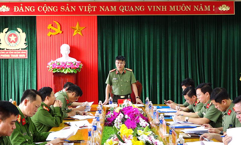 Bảo đảm an ninh trật tự dịp lễ kỷ niệm 50 năm Ngày giải phóng miền Nam, thống nhất đất nước