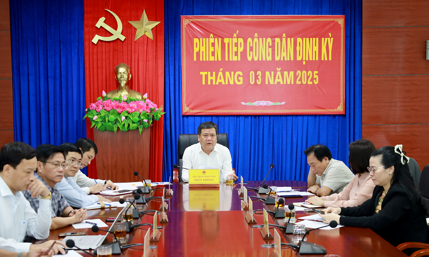 Phiên tiếp công dân định kỳ tháng 4/2025