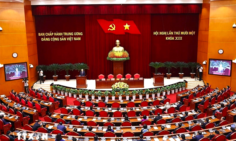 Bế mạc hội nghị Trung ương 11 khóa XIII: Hội nghị lịch sử bàn quyết sách lịch sử