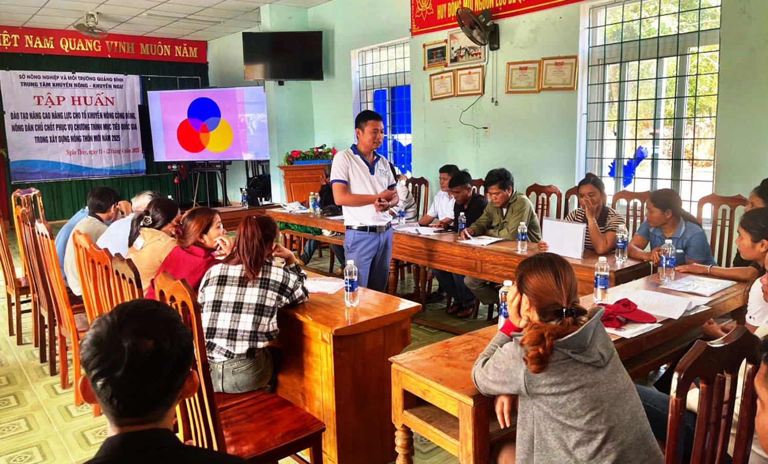 Nâng cao năng lực cho tổ khuyến nông cộng đồng