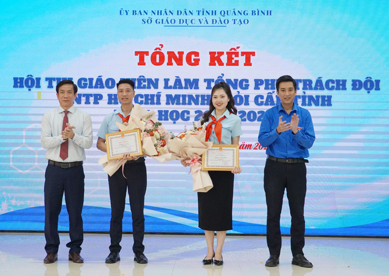 16 giáo viên đạt giải Tổng phụ trách Đội giỏi cấp tỉnh