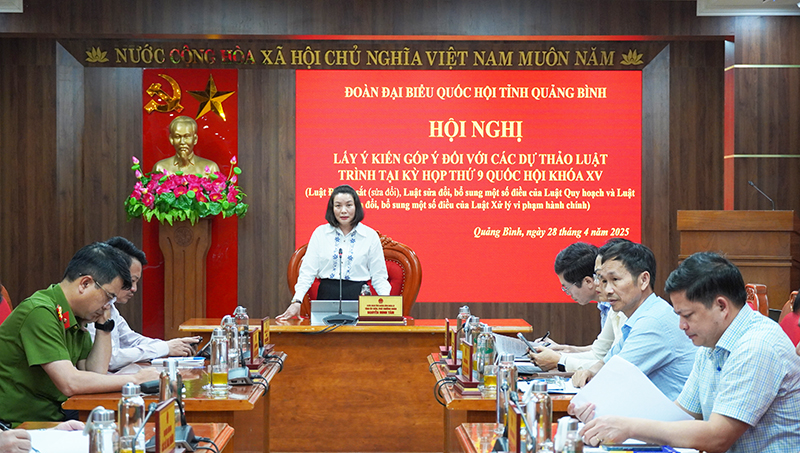 Lấy ý kiến góp ý một số dự thảo luật trình tại kỳ họp thứ 9, Quốc hội khóa XV