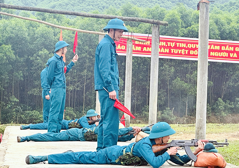 Nâng cao chất lượng huấn luyện, sẵn sàng chiến đấu