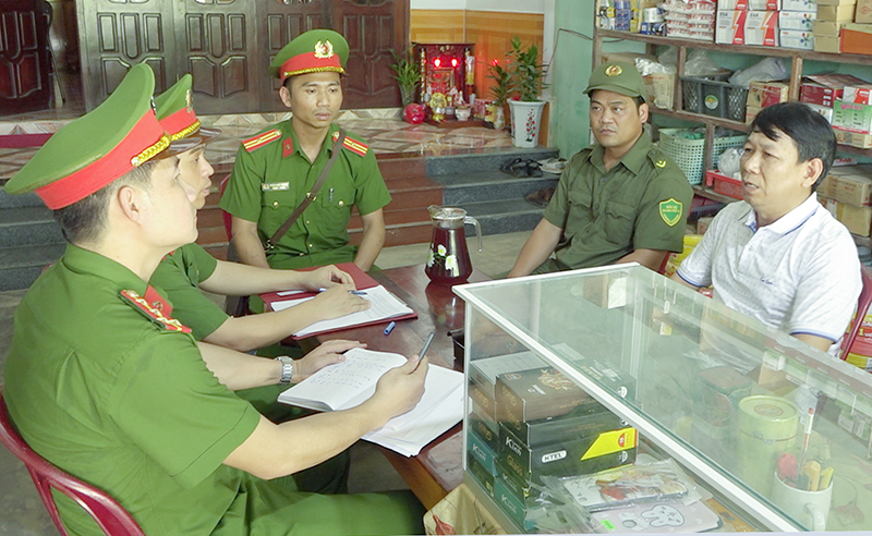 Quyết tâm giữ vững an ninh trật tự ngay tại địa bàn cơ sở