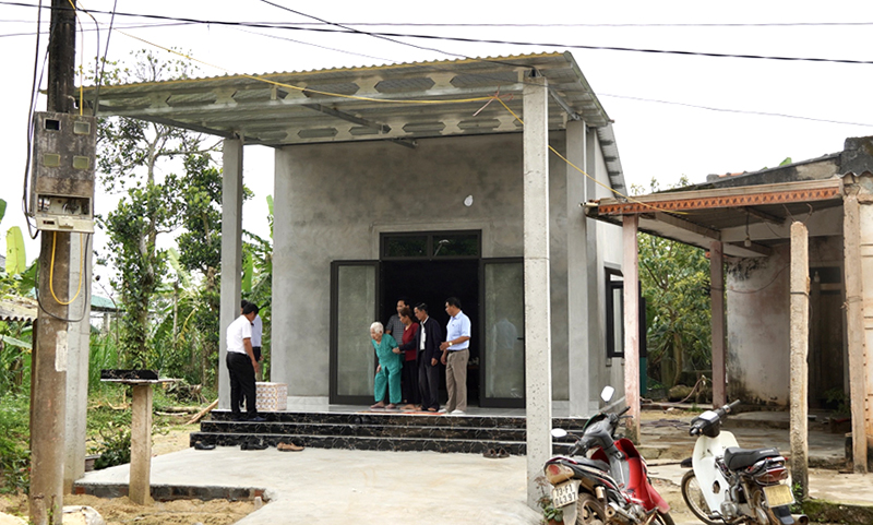 Hoàn thành hơn 900 nhà ở cho người có công với cách mạng, thân nhân liệt sỹ