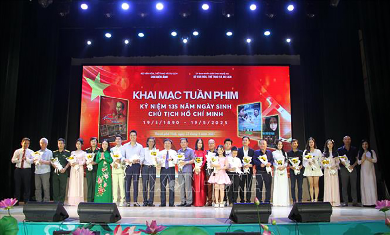 Khai mạc Tuần phim kỷ niệm 135 năm Ngày sinh Chủ tịch Hồ Chí Minh
