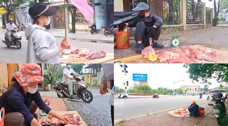 Tình trạng buôn bán thịt sống không đúng nơi quy định: Cần chấn chỉnh kịp thời