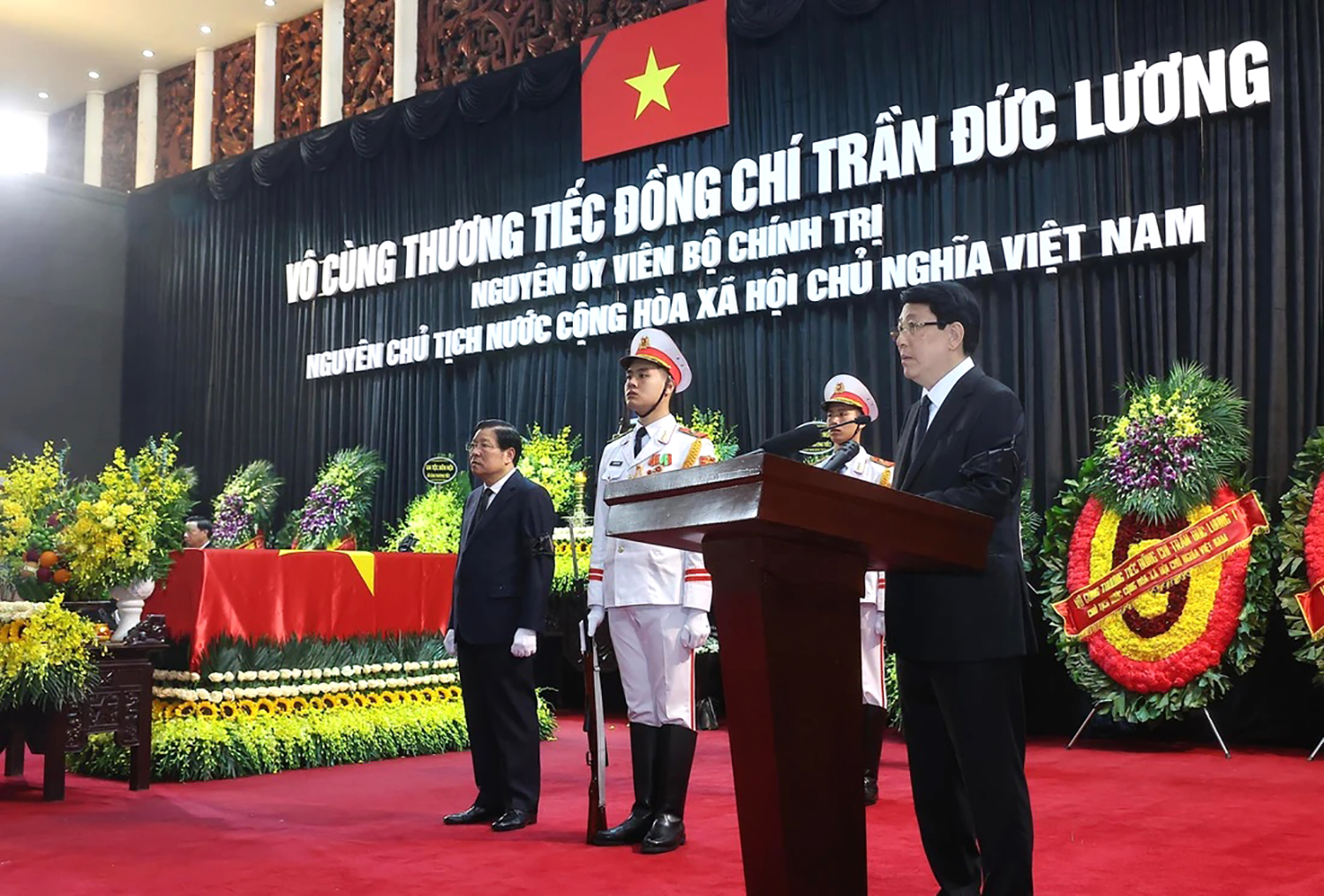 Cử hành trọng thể Lễ truy điệu nguyên Chủ tịch nước Trần Đức Lương