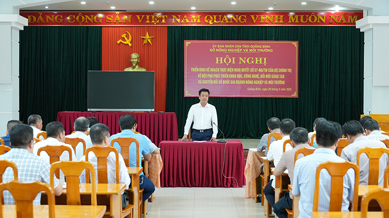Thúc đẩy chuyển đổi số ngành Nông nghiệp và Môi trường