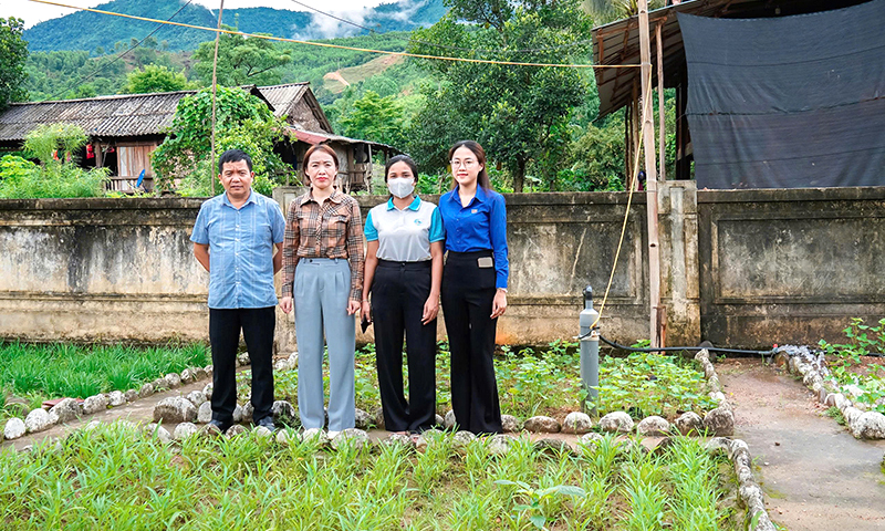Bệnh viện đa khoa TTH Quảng Bình: Hỗ trợ khoan giếng và lắp đặt bồn chứa nước tại điểm trường Y Leng
