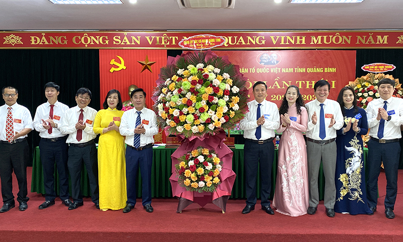 Đại hội Đảng bộ Mặt trận Tổ quốc Việt Nam tỉnh lần thứ I