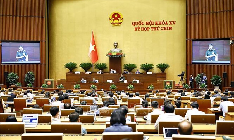 Hôm nay, Quốc hội thông qua Nghị quyết về sửa đổi, bổ sung một số điều của Hiến pháp năm 2013