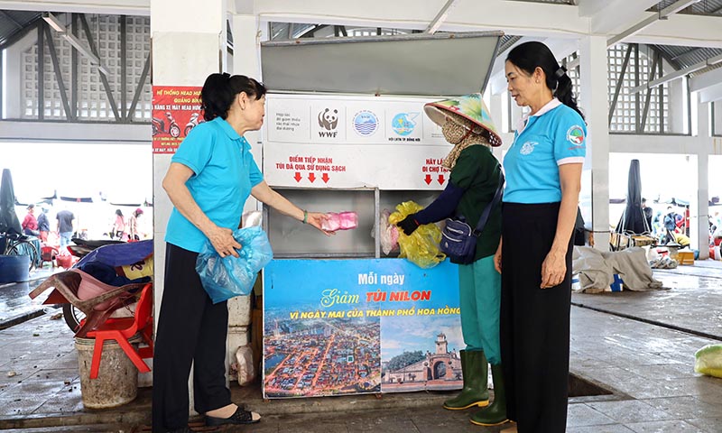 Lan tỏa những mô hình "không nhựa" tại Đồng Hới