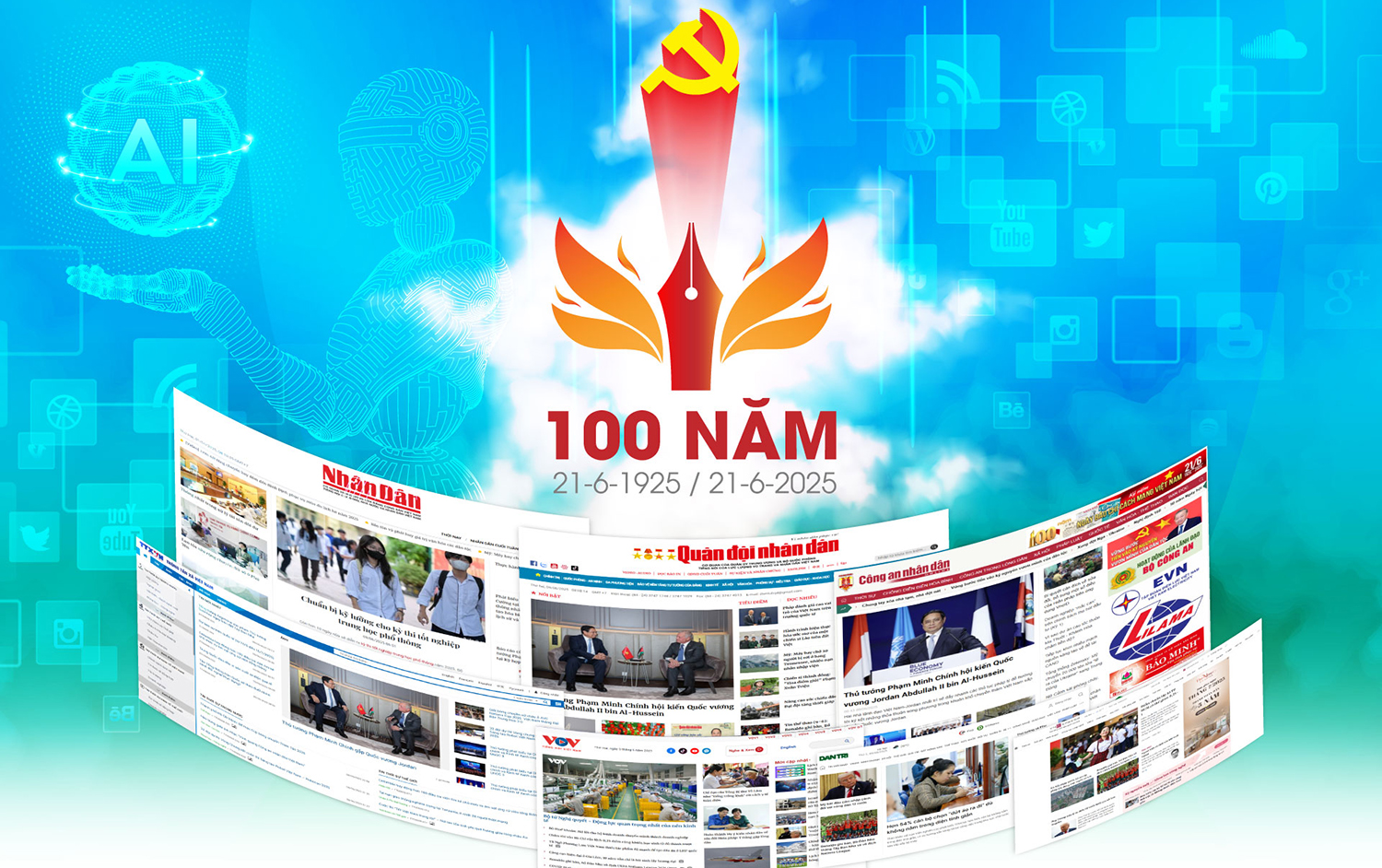 100 năm báo chí cách mạng: Vì dân tộc, vì tương lai