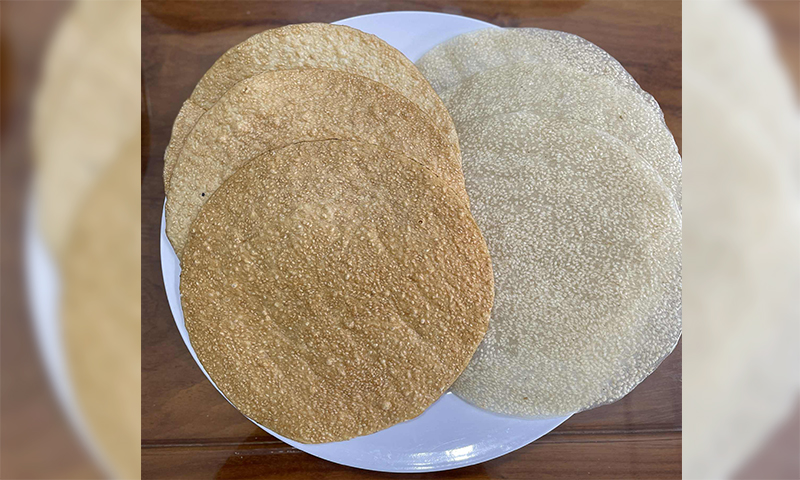 Bánh tráng chợ Đồn-Duyên nợ suốt đời con!