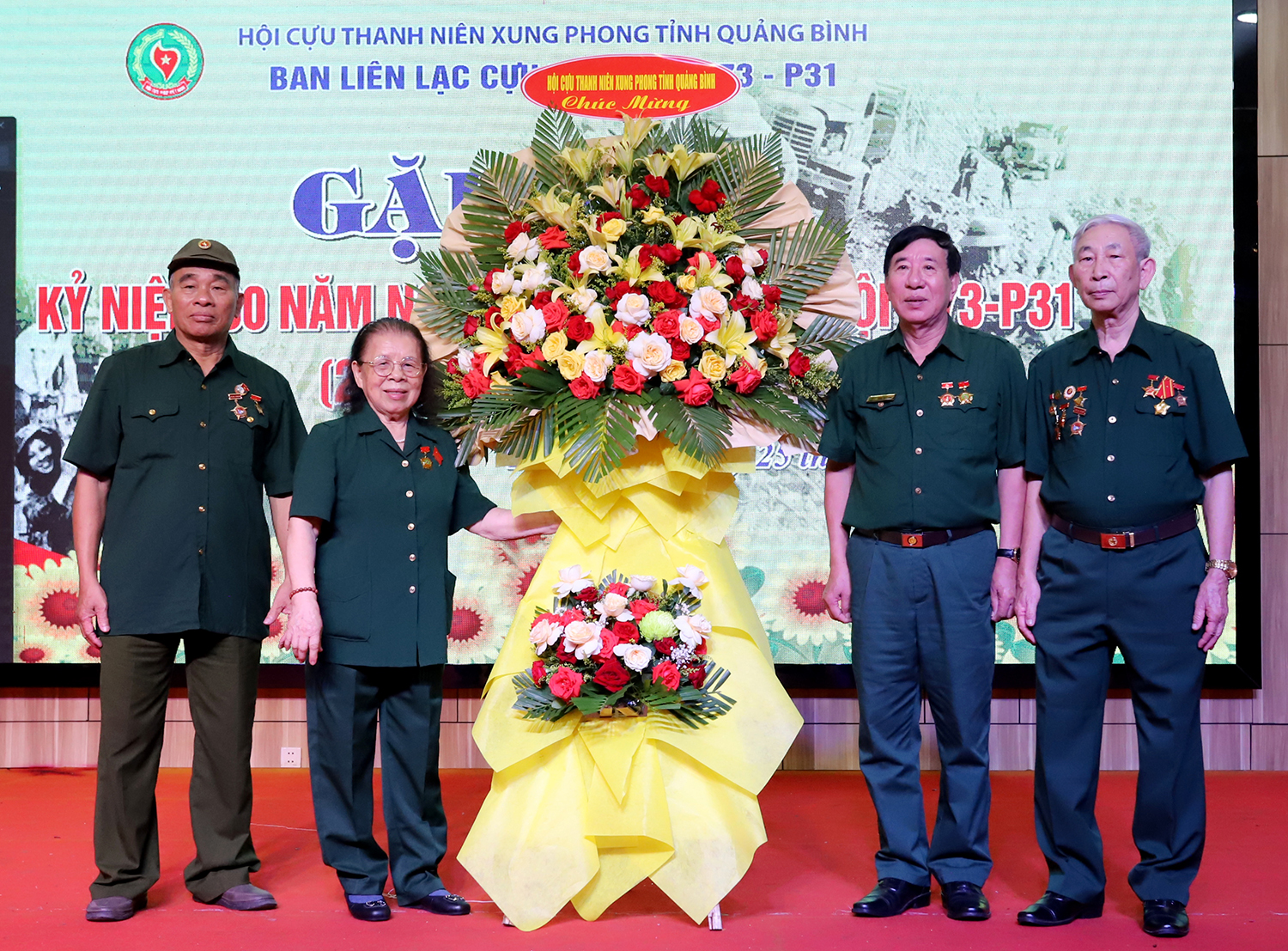 Kỷ niệm 60 năm Ngày truyền thống Đội N73-P31, TNXP chống Mỹ cứu nước