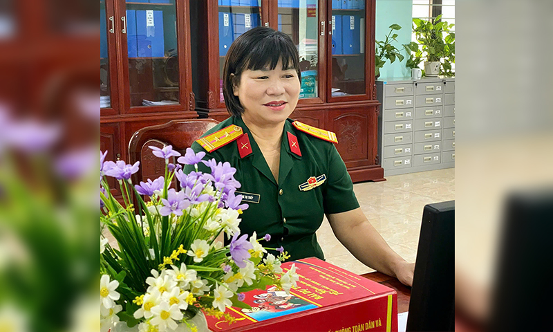 Xứng danh "Chiến sĩ thi đua toàn quân"